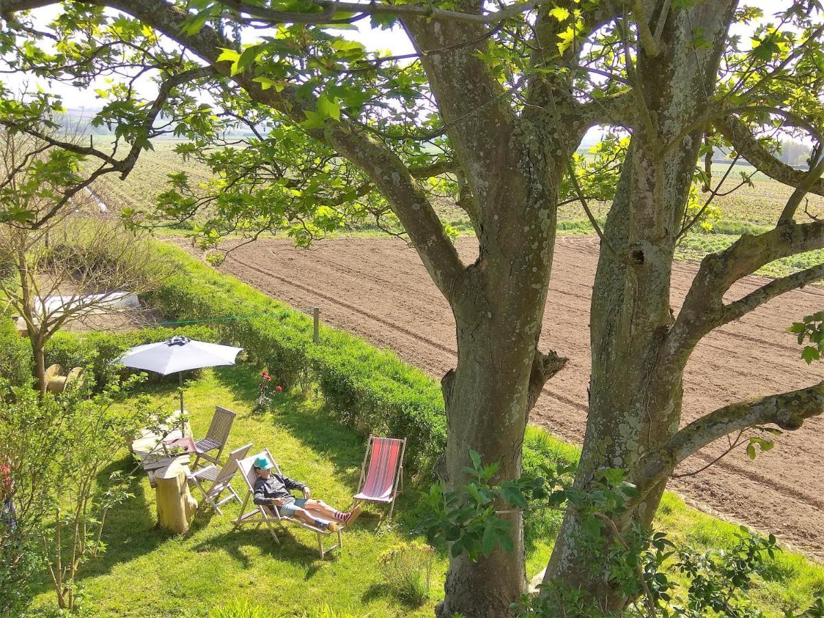 La grange aux lièvres, gîtes Kerdoel Cléder Esterno foto