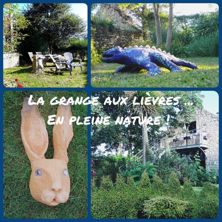 La grange aux lièvres, gîtes Kerdoel Cléder Esterno foto