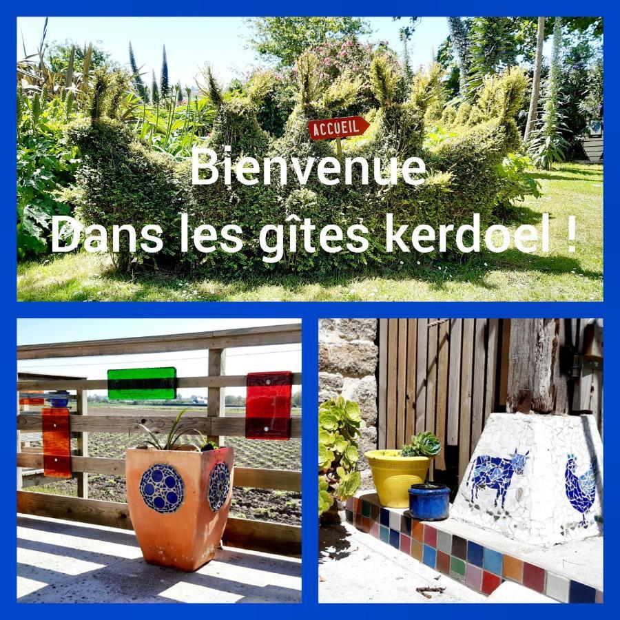 La grange aux lièvres, gîtes Kerdoel Cléder Esterno foto