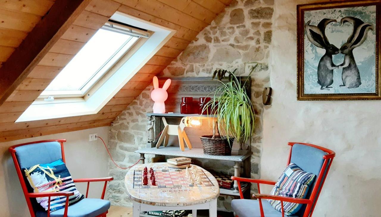 La grange aux lièvres, gîtes Kerdoel Cléder Esterno foto