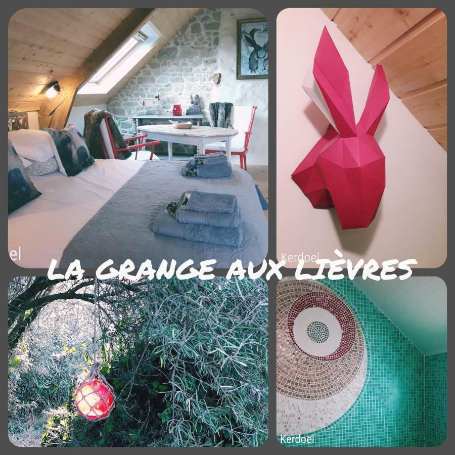La grange aux lièvres, gîtes Kerdoel Cléder Esterno foto