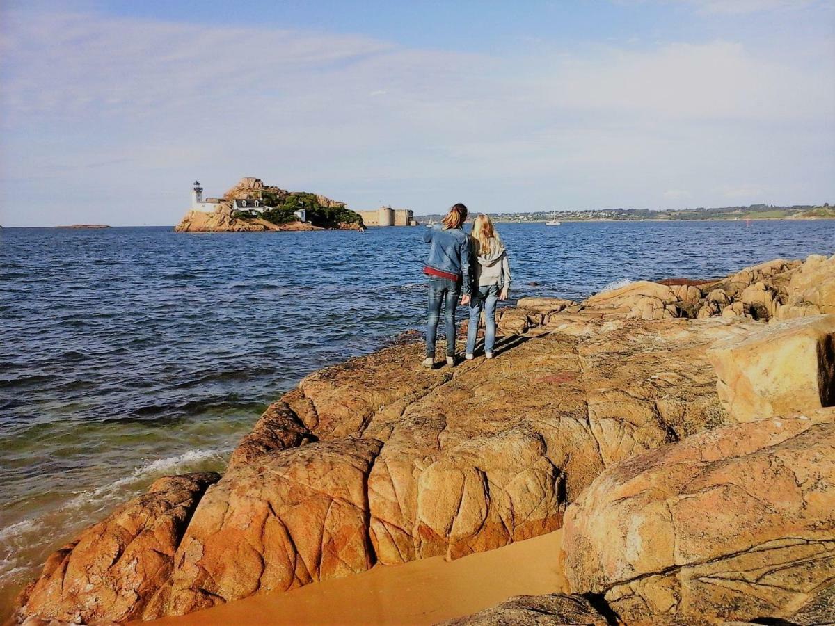 La grange aux lièvres, gîtes Kerdoel Cléder Esterno foto